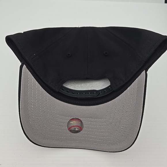 New Era New York Mets Black Skeletal Heart Exclusive 9Forty A Frame Snapback Hat - Picture 3 of 3